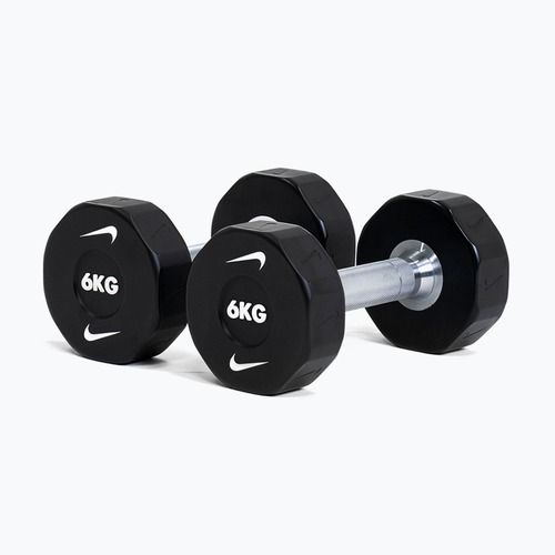 Dumbbells Nike Strength Pro Urethane Dumbbell 2 x 6 kg black/white