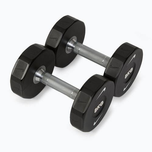 Dumbbells Nike Strength Pro Urethane Dumbbell 2 x 8 kg black/white