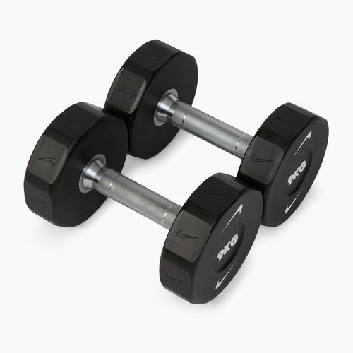 Dumbbells Nike Strength Pro Urethane Dumbbell 2 x 9 kg black/white