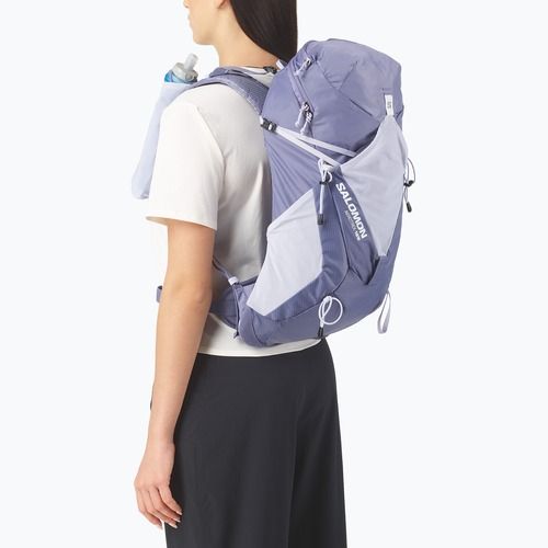 Women's hiking backpack Salomon Aerotrek 18 l seagrass/silver cloud