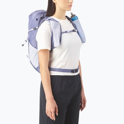 Women's hiking backpack Salomon Aerotrek 18 l seagrass/silver cloud