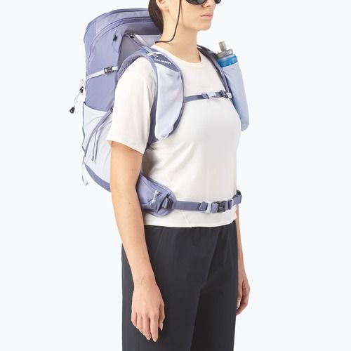 Women's hiking backpack Salomon Aerotrek 28 l heron/cosmic sky/white