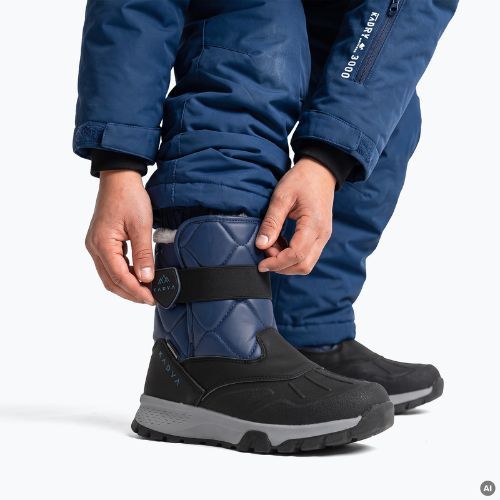 Children's snow boots KADVA Andes WP JR navy blue
