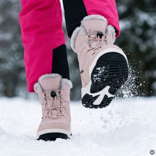 Children's snow boots KADVA Beya WP JRG black