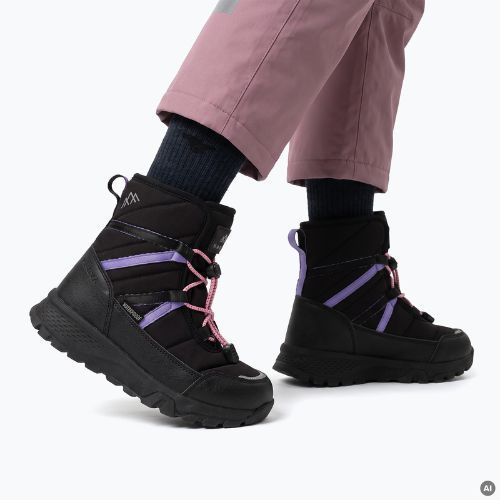 Children's snow boots KADVA Chia WP JRG black
