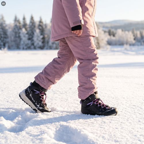 Children's snow boots KADVA Oriko WP JR black