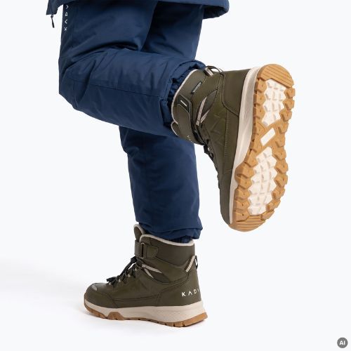 Children's snow boots KADVA Oriko WP JR green