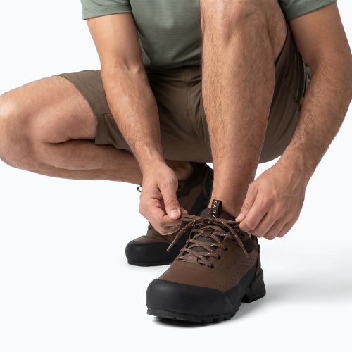 Men's trekking shoes KADVA Strike Low WP brown