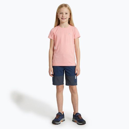 Children's trekking T-shirt KADVA TrailCore breathable pink