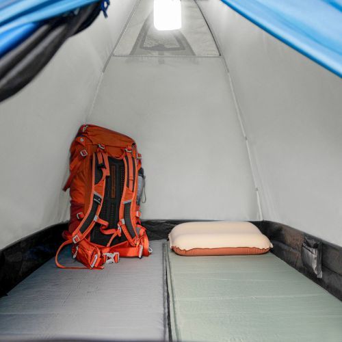 2-person camping tent KADVA Festa 2 grey/blue