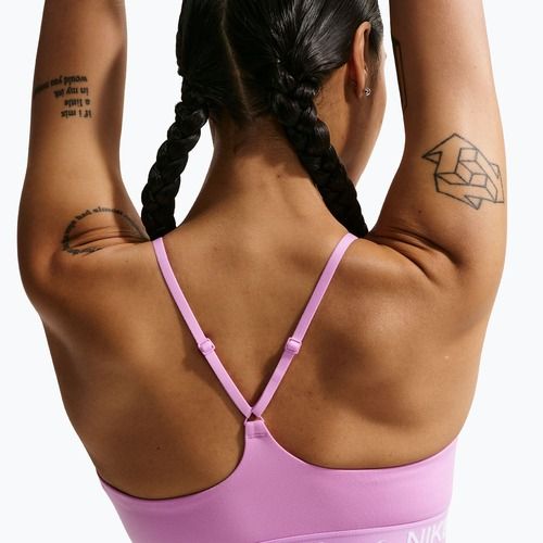 Training bra Nike Dri-Fit Indy Light Support light magenta/light magenta/white
