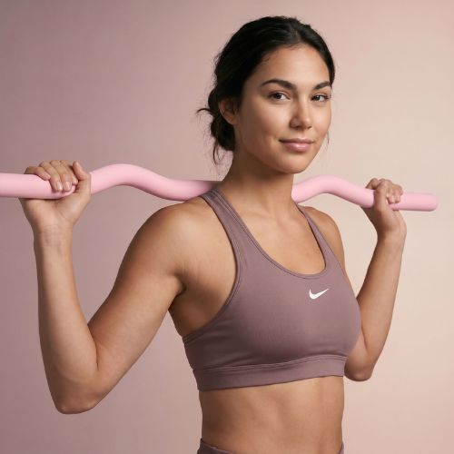 EZ curl bar XTREXO SCULPT 110 cm pink
