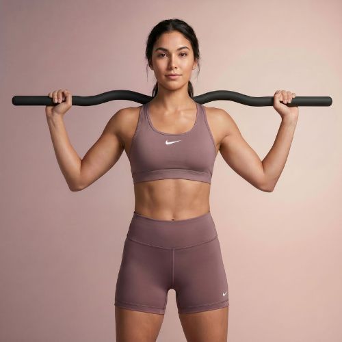 EZ curl bar XTREXO SCULPT 110 cm black