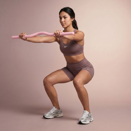 EZ curl bar XTREXO SCULPT 90 cm pink