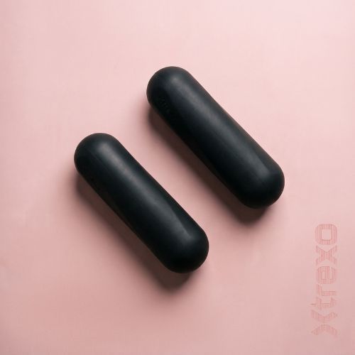 Dumbbell set XTREXO SCULPT 2 x 2 kg black