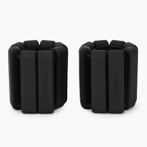 Ankle and wrist weights XTREXO SCULPT 2 x 1 kg black
