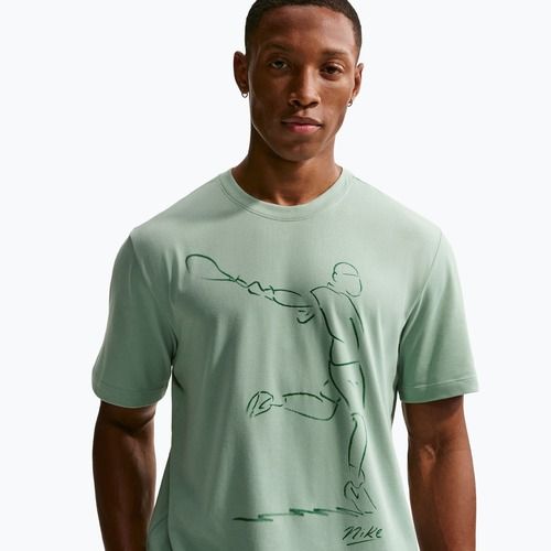 Men's tennis T-shirt Nike Court Dri-Fit steam