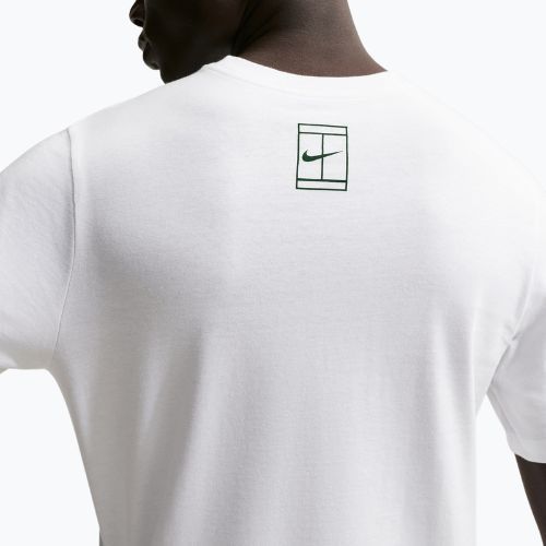 Men's tennis T-shirt Nike Court Love white