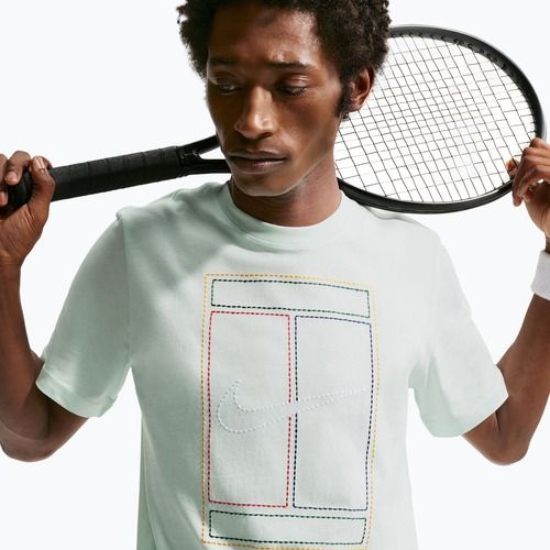 Men's T-shirt Nike Court Heritage barely green