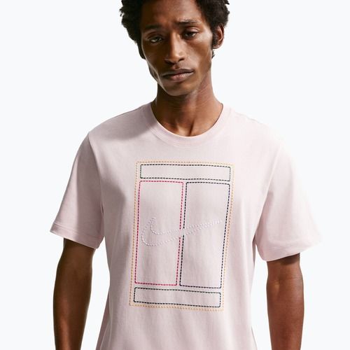 Men's T-shirt Nike Court Heritage silt red