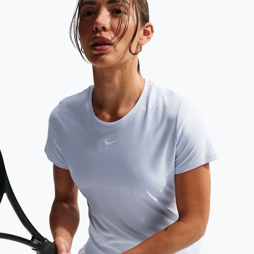 Women's tennis T-shirt Nike Victory Dri-Fit hydrogen blue/white