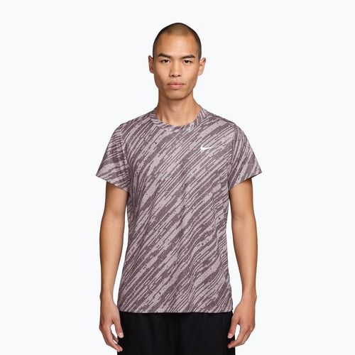 Men's tennis T-shirt Nike Court Dri-Fit Victory Print platinum violet/white