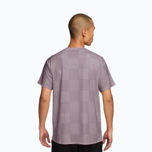 Men's tennis T-shirt Nike Court Dri-Fit Advantage Print light violet ore/black