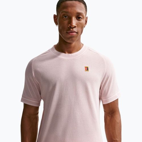 Men's tennis T-shirt Nike Court Heritage silt red