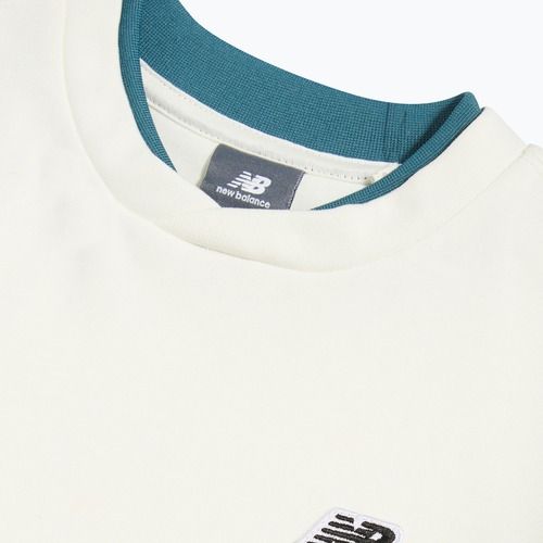Children's T-shirt New Balance Premium Sport Polo sea salt