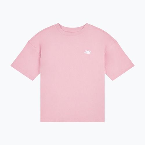 Children's T-shirt New Balance Jersey Small Logo Tee pink taffy