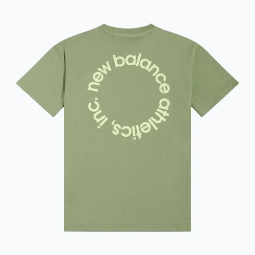 Children's T-shirt New Balance Circular Logo Graphic Tee oregano