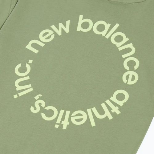 Children's T-shirt New Balance Circular Logo Graphic Tee oregano