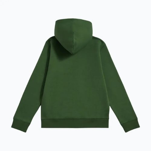 Children's sweatshirt New Balance Brush Back Small Logo Full Zip Hoodie dark alpine green