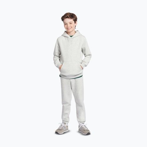 Children's sweatshirt New Balance Brush Back Small Logo Hoodie ash heather