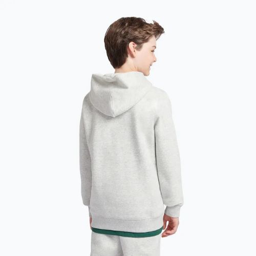 Children's sweatshirt New Balance Brush Back Small Logo Hoodie ash heather