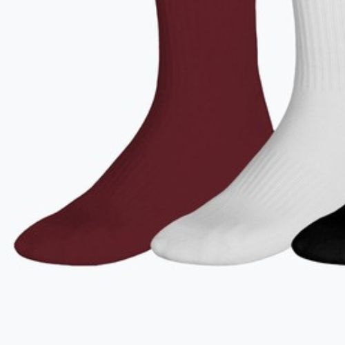 Socks Mizuno Training With Line 3 pairs sun dried tomato/white/black