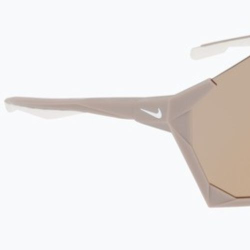 Sunglasses Nike Charged Shield matte college grey/gold mirror