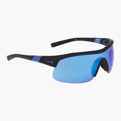 Sunglasses Nike Show X1 matte black/blue mirror