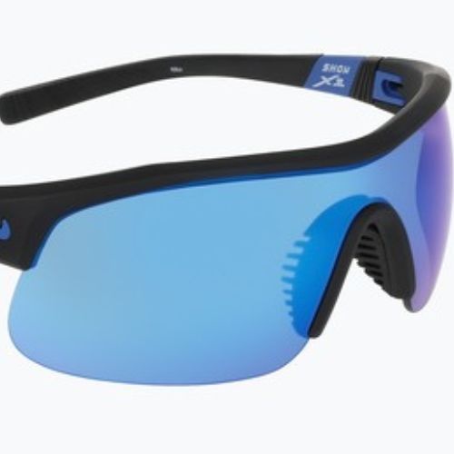 Sunglasses Nike Show X1 matte black/blue mirror