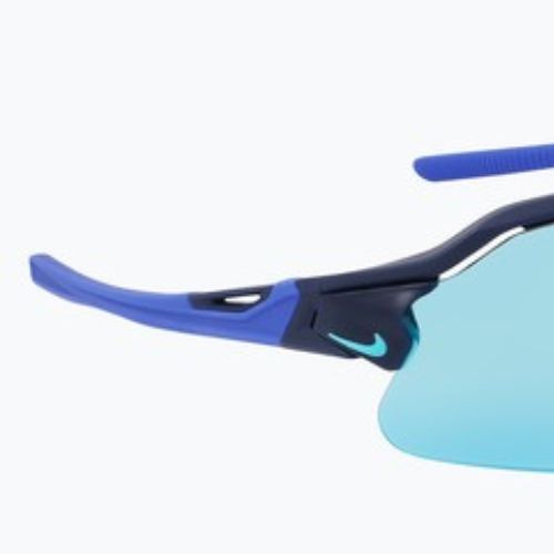 Sunglasses Nike Flyfree Shield P matte obsidian/polar blue mirror/road