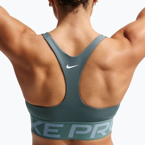 Training bra Nike Pro Sculpt Medium Support mineral slate/denim turquoise/white