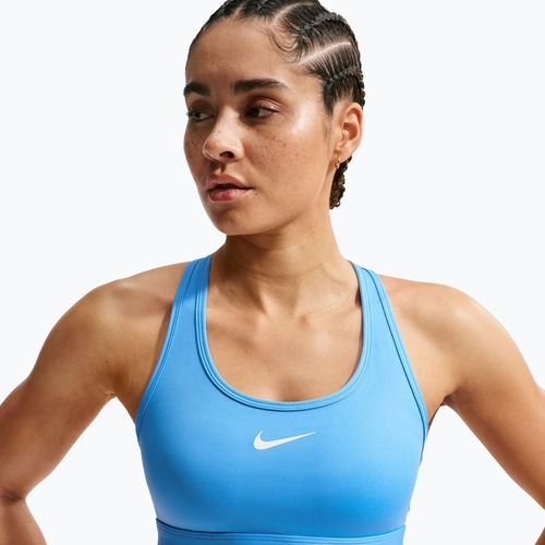 Training bra Nike Swoosh Medium Support university blue/white