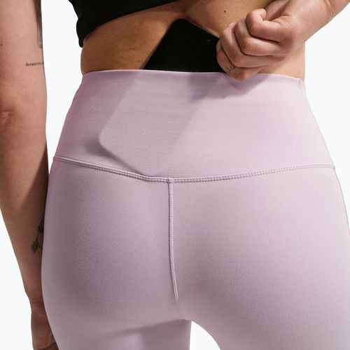 Women's leggings Nike One High-Waisted Seamless platinum violet