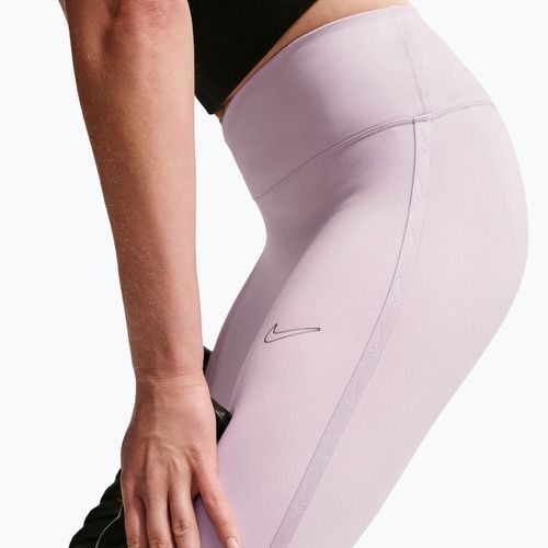 Women's leggings Nike One High-Waisted Seamless platinum violet