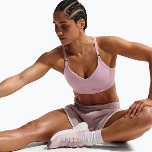 Training bra Nike Indy Padded Gloss platinum violet