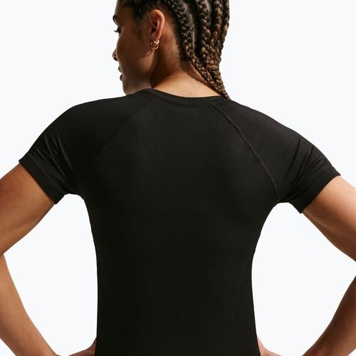 Women's training shirt Nike Pro Seamless Dri-Fit black