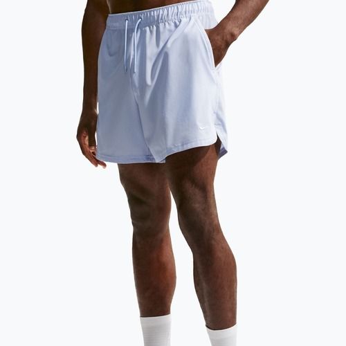 Men's training shorts Nike N.A.C. Dri-Fit 5" hydrogen blue/black/light armory blue