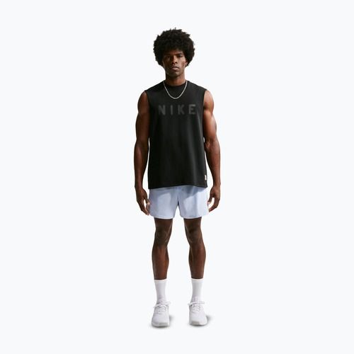 Men's training shorts Nike N.A.C. Dri-Fit 5" hydrogen blue/black/light armory blue