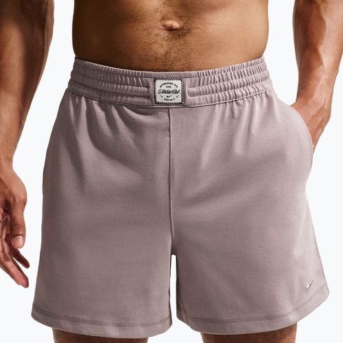 Men's shorts Nike Athletic Club Dri-Fit 5" light violet ore/pale ivory/light violet ore