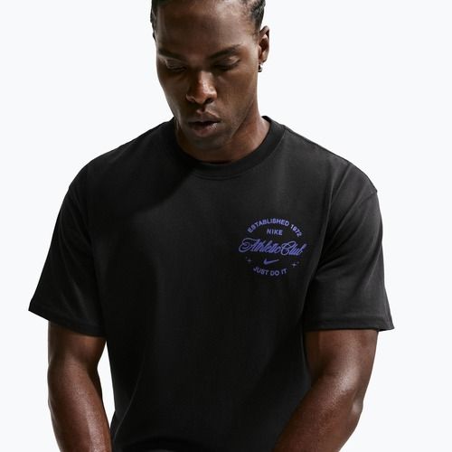 Men's T-shirt Nike N.A.C. black/persian violet